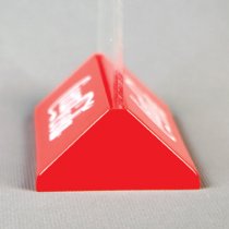 Pyramid Menyhållare A5 Stående - Röd