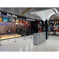 Källsorteringskärl inomhus – papper, plast, glas och restavfall 55 liter