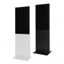 Digital signage med 55 tums samsungskärm svart eller vit