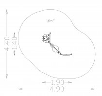 UniMini Jorros - Tillgänglig lekställning
