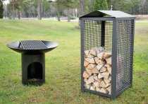 Lappset vedställ utomhus