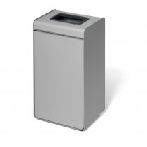 Återvinningskärl 55 liter för restavfall – DURASORT® antracitgrå inkast