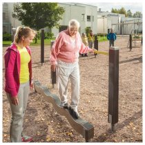 Balansräcke för balansträning på alla nivåer. Kombinera med andra redskap för varierad träning och rehabilitering.