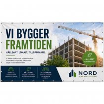 Stor banderoll 3x5 meter