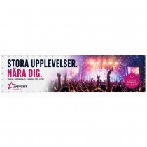 Banderoll Extra Stor XXL 5x15 meter med budskap