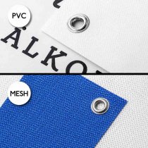 Materialjämförelse mellan PVC-banderoll och meshbanderoll