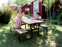 Parkmöbel för lekpark - Bänkbord för barn