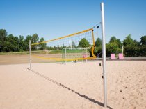 Volleyboll / Beachvolleyboll stolpar med nät