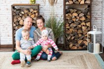 extra djup vedförvaring i corten