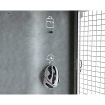 Invändig interiör i cykelhus Berlin basmodu