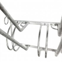 Cykelställ med låsplatser med bågar