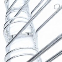 Galvade låsbågar för cykelställ