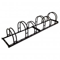 Cykelställ svart med 6 cykelparkeringar