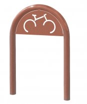 Cykelställ Trombone med cykelskylt