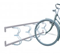 Väggmonterat cykelställ 4 platser - Lappset