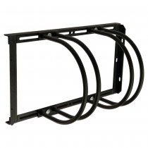 Cykelställ vägg svart – Modell 500 med 2 cykelplatser