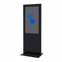 Svart Digital Slim Totem Touch 55 tum – interaktiv Samsung QMC-skärm