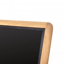 Detaljbild av ekram och skärm på Digitalt A-ställ Element 43 tum