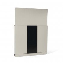 Baksida på dokumenthållare A4-fack för vägg med magnetisk baksida