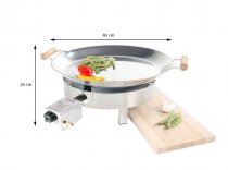 rostfri stekhäll portabel