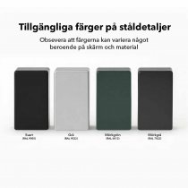 Färgkarta ståldetaljer picknickbord