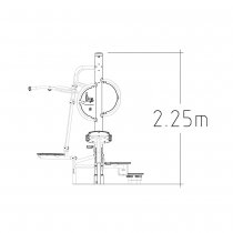 Tekniska specifikationer höjd 2,25m