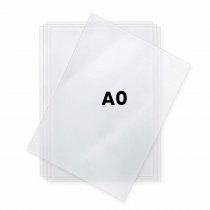 Frontplast A0 - Skyddsplast med antireflex och uv skydd som säljs i 5-pack