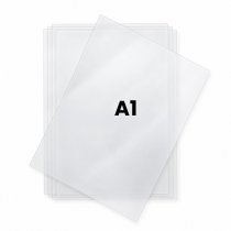 Frontplast A0 - Skyddsplast med antireflex och uv skydd som säljs i 5-pack
