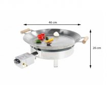 Kolstål Stekhäll Gasol PRO Ø46cm