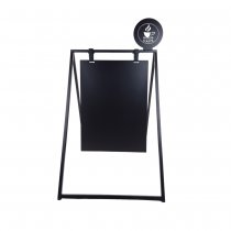 Gatupratare Deisgn med logotryck på toppskylt rund