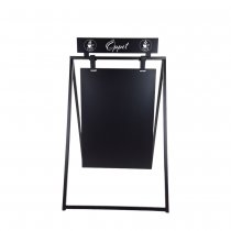 Design gatupratare med rektangulärt logotryck