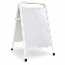 Gatuställ Easy sign 50x70 vit RAL 9016