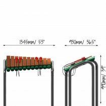 Grand Marimba Utomhusinstrument