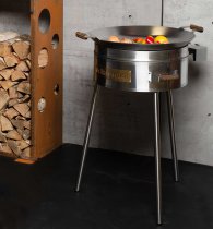 kraftful wokset i rostfritt stål