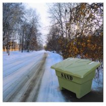 Vinterväg halkbekämpning