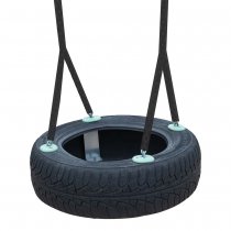 Bilgungedäck med plastbelagda kedjor