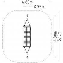 hängmatta ritning ovan