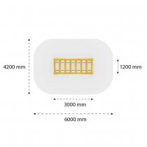 Bolve rörlig hängbro i Robina