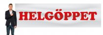 Vepa "HELGÖPPET" banner