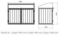 Mått Modul XL