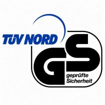 TÜV NORD GS-märkning för kontrollerad produktsäkerhet