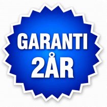 Symbol för 2 års garanti