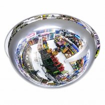 Kupolspegel 360 grader 50cm för butiksövervakning med överblick över butiksgångar och hyllor
