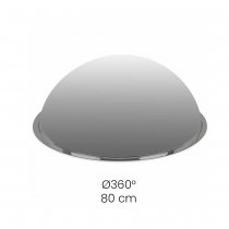 Kupolspegel 360 grader med 82 cm diameter för takmontering och övervakning av större inomhusytor.