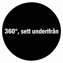 Kupolspegel med 360 graders synfält som ger överblick i alla riktningar
