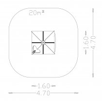 UniMini Auro - Stor lekstuga