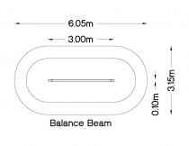 Balance Beam - Balanshinderbana