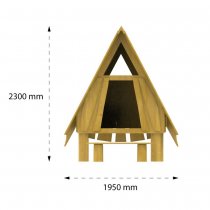 Trädkoja till lekpark