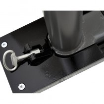 Låsfunktion med trekantsnyckel