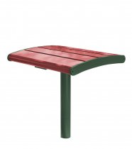 Träpall för park och offentlig miljö